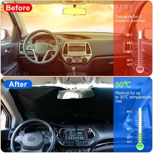 Parasole Pieghevole per Auto, Riflettore per Parabrezza, Visiera Protettiva - Product Image 5