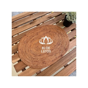 EN TENDENCIA: Mantel Individual de Ratán de Blue Lotus en Vietnam para Decoración del Hogar y Restaurantes, Diseño Artesanal y Elegante para la Mesa - Product Image 1