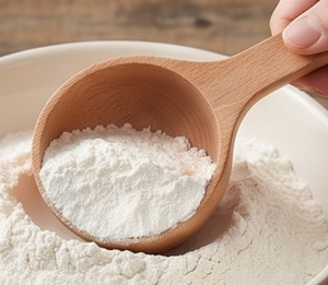 Tasses et cuillères à mesurer élégantes en bois avec poignées, parfaites pour la pâtisserie et la cuisine, ensemble d'outils de cuisine et de boulangerie - Product Image 6