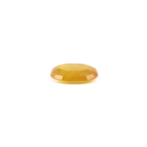 Loose 12.85 Carat Oval Cut Yellow Sapphire Gemstone for Fine Jewelry - Product Image 3