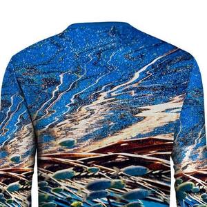 Camisa de Pesca Polo Sublimada con Protección Solar UPF 50+, Talla Grande, de Secado Rápido, Manga Larga, Transpirable e Impermeable, Nuevo Estilo - Product Image 5