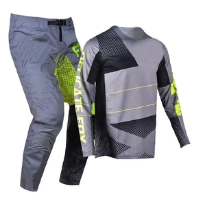 Ensemble de motocross pour homme et femme, maillot et pantalon, équipement de moto MX, tenue de cyclisme tout-terrain, combinaison de course, vêtements de moto pour adultes, OEM - Product Image 2