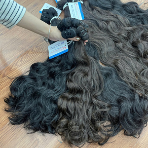 Fournisseur de Cheveux Naturels : Mèches de Cheveux Ondulés et Lisses, Double Trame, Cheveux Bruts, Plusieurs Couleurs, Couleur Naturelle - Product Image 6