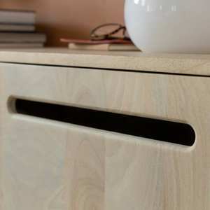 Mueble para TV Vandana Vertex Ultra de 3 puertas en madera de mango - Product Image 3