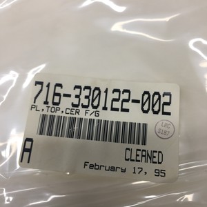LAM 716-330122-002 PL, TOP, CERAMIC F/G, 121979 - Equipo y Piezas de Semiconductores de Confianza de Trusted Global Legacy - Product Image 3
