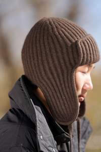 Gorro de Lana de Yak Ecológico |   Gorro Unisex de Punto Grueso y Suave |   Fibra Natural Sostenible, Transpirable, Venta al por Mayor - Product Image 3