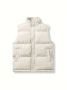 Chaleco Acolchado Ligero de Poliéster para Hombre, Estilo Informal, para el Invierno, sin Mangas - Product Image 1