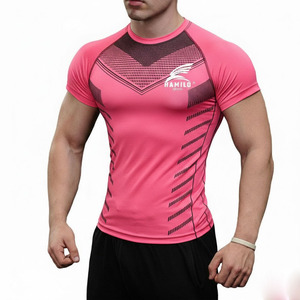 Servicio OEM, Camiseta de Compresión Deportiva de Manga Larga con Logotipo Personalizado, 100% Algodón, Diseño Liso - Product Image 5