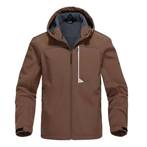 Econex Sports Outdoor Sport <b>Softshell</b> <b>Jackets</b> Mesh Breathable Quick-Dry Windproof Hooded <b>High</b> <b>Visibility</b> Winter Camp Hiking - Product Image 3