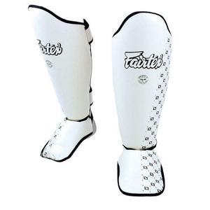 สนับแข้งคุณภาพสูง Fair tex หนังนิ่มทนทานสำหรับมวย MMA คิกบ็อกซิ่ง ฝึกซ้อม ปรับแต่งได้ตามต้องการ - Product Image 1