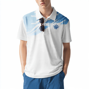 Polo Swimwear <b>Shirts</b> Men's Button Up Beach Wear Polo <b>Shirt</b> Men Lightweight Turn Down <b>Collar</b> Beach Swim Polo <b>T</b> <b>Shirts</b> Men - Product Image 5
