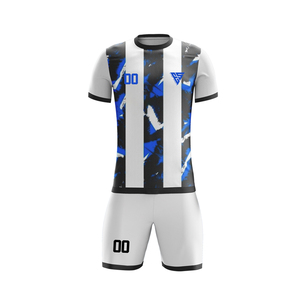 ชุดฟุตบอลขายส่งแบบแห้งเร็ว เสื้อและกางเกงขาสั้น - Product Image 5