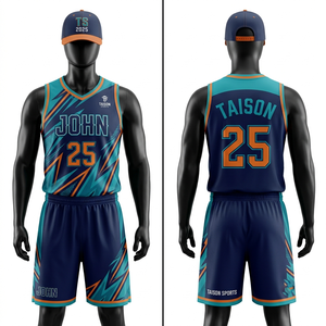 Uniforme de basketball unisexe personnalisé sans manches, 160g, respirant, anti-UV, séchage rapide, maille polyester, rouge et noir avec panneaux latéraux - Product Image 5