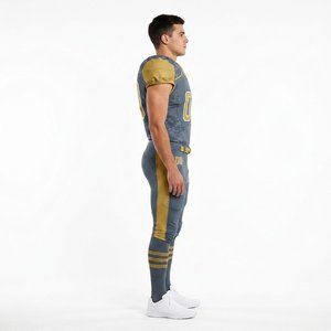 Custom American Football Uniform Flexible Fit <b>Athletic</b> Gear New Style OEM Service Custom Brand Logo High Quality Material - Product Image 3