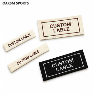Étiquettes de vêtements tissées haut de gamme personnalisées, imprimées sur du soie, du coton et du satin, pour t-shirts, directement de l'usine - Product Image 3