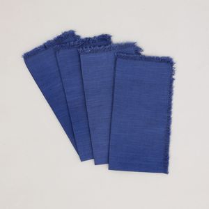 Juego de 4 Servilletas de Tela Clásicas con Dobladillo, 20x20 Pulgadas, Servilletas de Algodón Premium y Accesorios - Product Image 2
