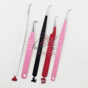 Pinzas para Extensión de Pestañas Ecológicas y Personalizadas, Pinzas de Punta Puntiaguda Probadas a Mano y Sostenibles con Marca Privada - Product Image 6