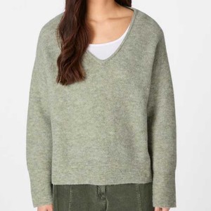 Pull tricoté ample et tendance pour femme - Pull décontracté et ample pour l'hiver - Tricotage doux et chaud pour femme, style streetwear, respirant 2026 - Product Image 6