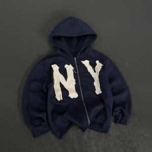 Sudadera con Capucha de Algodón Grueso para Hombre y Mujer, Sudadera Holgada de Felpa, con Logotipo Personalizado - Product Image 5