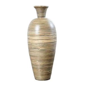 Vase en bambou tressé artisanal de haute qualité, best-seller, idéal pour la décoration intérieure, fabriqué au Vietnam. - Product Image 5