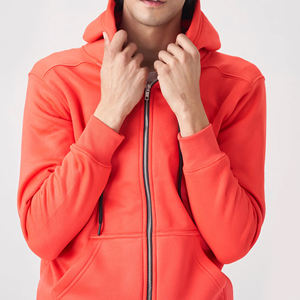 Men's 100% Cotton Full <b>Zip</b> Hoodie Fleece Sweatshirt Regular Fit <b>Zip</b> <b>Up</b> Hooded <b>Jacket</b> for Winter Casual Wear - Product Image 3