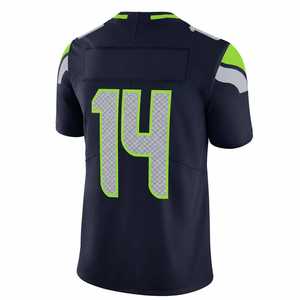 Custom Mesh Football Jersey in V-<b>Neck</b> Style Fully Sublimated <b>Fan</b> Football Jerseys - Product Image 2