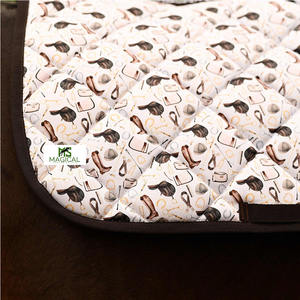 Tapis de selle pour cheval de haute qualité, tapis de selle de chasse par sublimation, excellente qualité, tapis de selle d'équitation polyvalents - Product Image 4