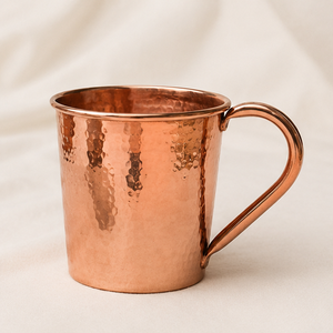 Handcrafted 100% Pure Copper Moscow Mule Mug Solid Hammered Finish Cocktail <b>Drinkware</b> For Home Bar Food Safe Copper Cup On Sale - Product Image 6