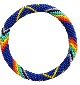 Últimas pulseras de cuentas de lujo Brazalete bordado hecho a mano Diseño clásico Multicolor elegante para elevar su estilo de moda - Product Image 2