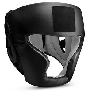 Protection de tête de boxe en cuir PU écologique de haute qualité, légère, avec impression de logo personnalisée, pour hommes et femmes, différents designs - Product Image 5