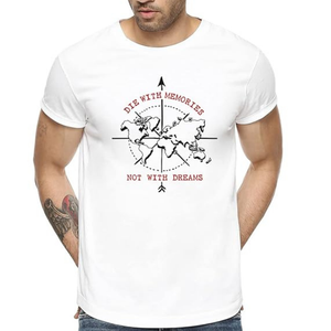 Camiseta de Hombre de Algodón Tejido, Corte Regular, Gruesa, Personalizable OEM, 100% Algodón, Ecológica y Transpirable - Product Image 2