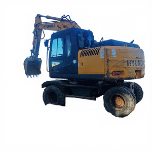 Excavadora de Ruedas Hyundai 150W-7 con Motor Cummins, Capacidad de la Cuchara de 0.67 <span class=keywords><strong>m</strong></span>, Excavadora de Ruedas Hyundai Serie 7 - Product Image 1
