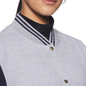 Veste Letterman grande taille pour femmes Veste Letterman en gros Veste Letterman durable pour femmes - Product Image 6