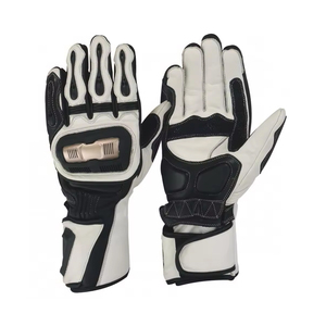 Customizable Leather Waterproof Non-Slip Breathable Motorbike <b>Gloves</b> Full Finger <b>Touch</b> Screen Windproof Motorbike <b>Gloves</b> - Product Image 1