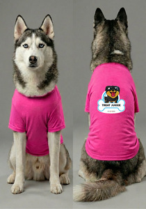 Premium Cotton Round Neck <b>Dog</b> T Shirt in Pink Color Soft Comfortable Breathable Pet Apparel Suitable for Small Medium and Large - Product Image 2