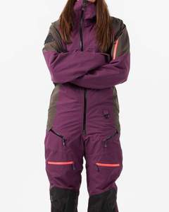 Traje de Esquí Profesional de Una Pieza para Mujer, Impermeable, Cortavientos, Mono para Snowboard, Traje de Nieve Térmico para Invierno - Product Image 5