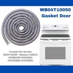 Junta de sellado manual OEM resistente al calor y al fuego para puerta de <span class=keywords><strong>horno</strong></span> doméstico, WB04T10050, Junta de sellado para puerta de <span class=keywords><strong>horno</strong></span> y estufa - Product Image 3