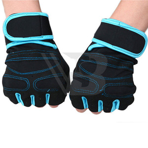 Lightweight Half-<b>Finger</b> Fitness Gloves for Bodybuilding Cycling Breathable Non-Slip Adjustable Wrist <b>Strap</b> Palm Protection Hand - Product Image 2