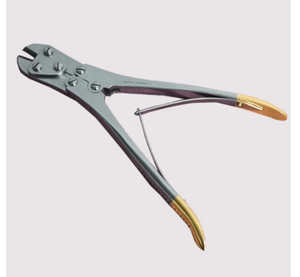Cortador de alambre de clavícula TC Meade de la mejor calidad, alicates cortadores de alambre Kirschner, cortador de clavículas óseas de doble acción, proveedor OEM - Product Image 1