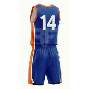 Uniforme de Baloncesto Ligero de Algodón para Entrenamiento, Uniforme de Baloncesto Personalizado para Hombre, Ropa Deportiva, Jersey de Baloncesto que Absorbe la Humedad - Product Image 2