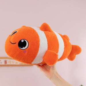 Serie de Peluches de Peces Payasos, Juguetes de Peluche de Animales Marinos, Muñecos de Peluche Suaves, Almohadas de Peces Estilo Nemo para Niños, Regalo al por Mayor - Product Image 3