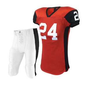 ชุดยูนิฟอร์มอเมริกันฟุตบอลคุณภาพสูงสำหรับเยาวชน เหมาะสำหรับการฝึกซ้อม ชุดยูนิฟอร์มอเมริกันฟุตบอลคุณภาพสูง คอวี แขนสั้น สำหรับผู้ชาย - Product Image 6