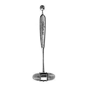 Martillo de percusión manual Hurst de acero inoxidable de 20 cm para diagnóstico médico, instrumento ortopédico quirúrgico - Product Image 4