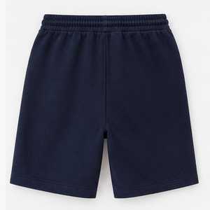 Shorts mi-longs en coton tricoté 100 % écologique pour homme, avec cordon de serrage, couleur unie, décontracté, sport, taille élastique, pour l'été et le quotidien - Product Image 2