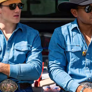 <b>Top</b> Selling Oversized Custom Made Men <b>Work</b> Jeans Shirt Latest Design Cheap Price Men <b>Work</b> Jeans Shirt - Product Image 5