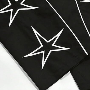 ผู้ผลิตกางเกงคาร์โก้ทรงโอเวอร์ไซส์สำหรับผู้ชาย แบบสั่งพิมพ์ลายปักได้ สไตล์สตรีทแวร์ มีหลายกระเป๋า - Product Image 6