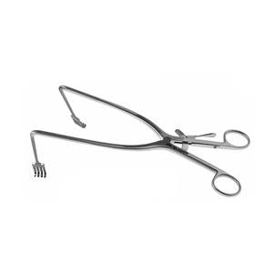 Retractor Quirúrgico Manual Ortopédico de Alta Calidad, de Acero Inoxidable, Tipo Gelpi Cerebellar de 90 Grados con Mecanismo de Trinquete - Product Image 1