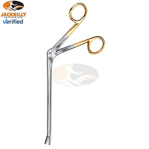 JACKBILLY High Quality Stainless Steel Love-Gruenwald Intervertebral Disc Rongeur 45 Degree Angle 3x10mm <b>Bite</b> 8 Inch Manual - Product Image 2