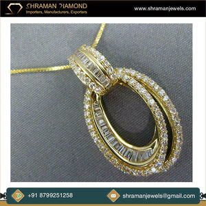 Oferta Especial SHRAMAN DIAMOND - Colgante de Plata 925 con Doble Círculo Geométrico, Chapado en Oro, Estilo Vintage, Lujoso y Brillante para Mujer - Product Image 3