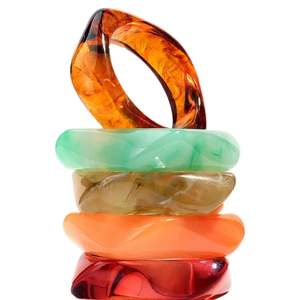 Traditional Indian Hand Studs Resin Bangles <b>Set</b> for Women Ethnic <b>Crystal</b> Fashion Accessories and Cultural Jewelry - Product Image 4